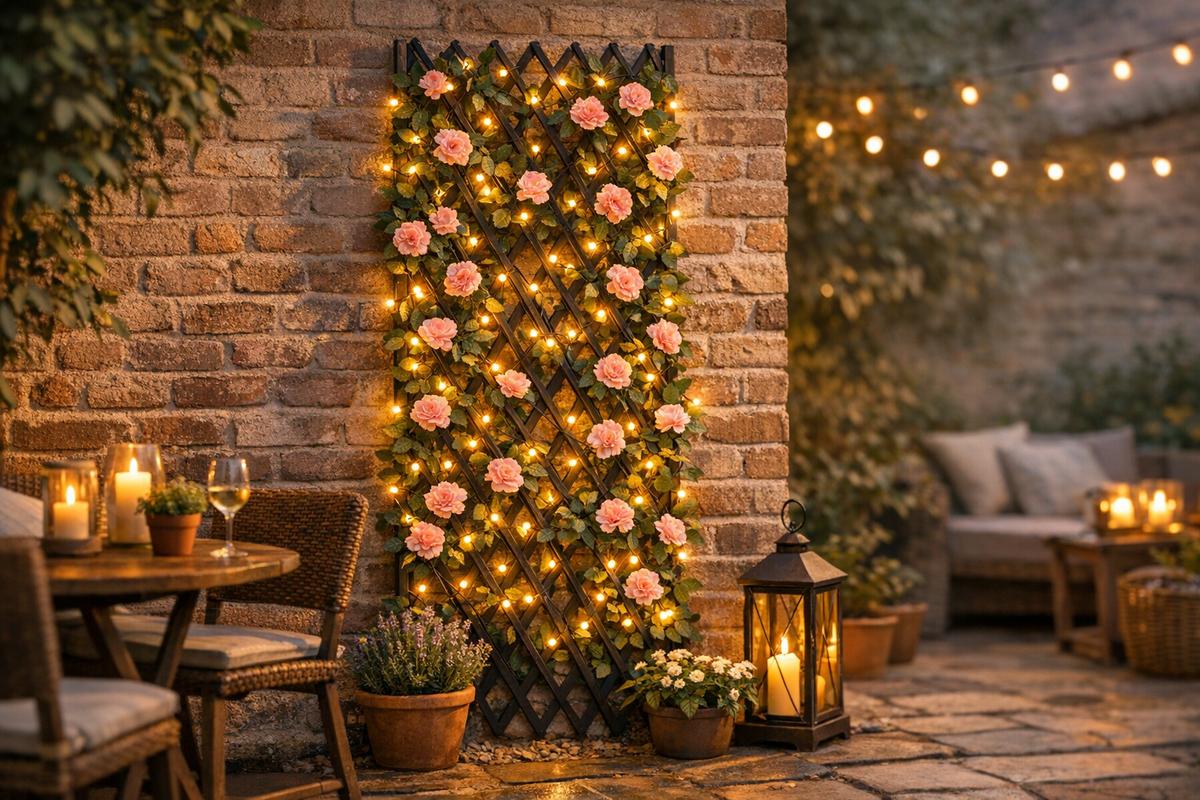 Spalier Rankgitter 180x60cm rosa | Schnäppchenmarkt Raum Ingolstadt