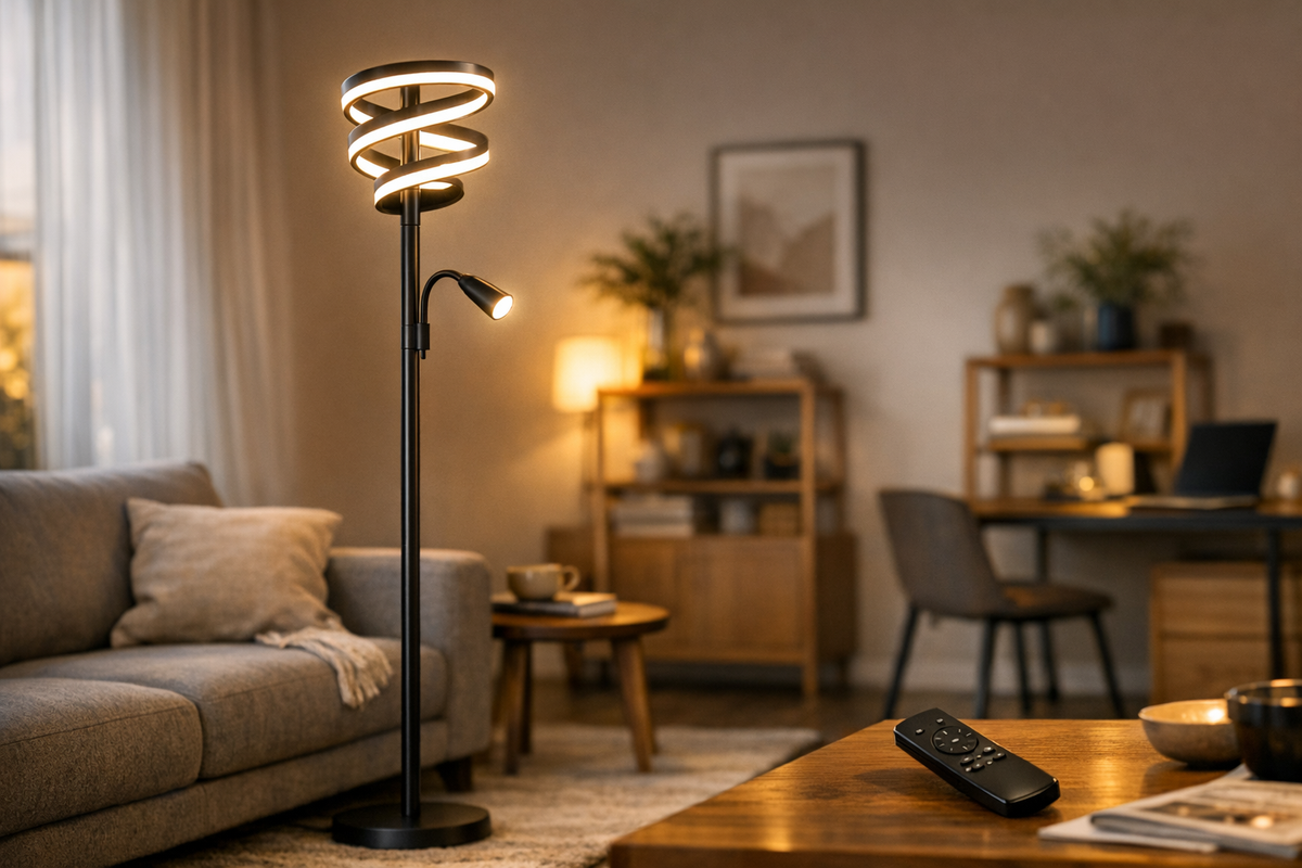 Stehlampe 20W schwarz | Schnäppchenmarkt Raum Ingolstadt