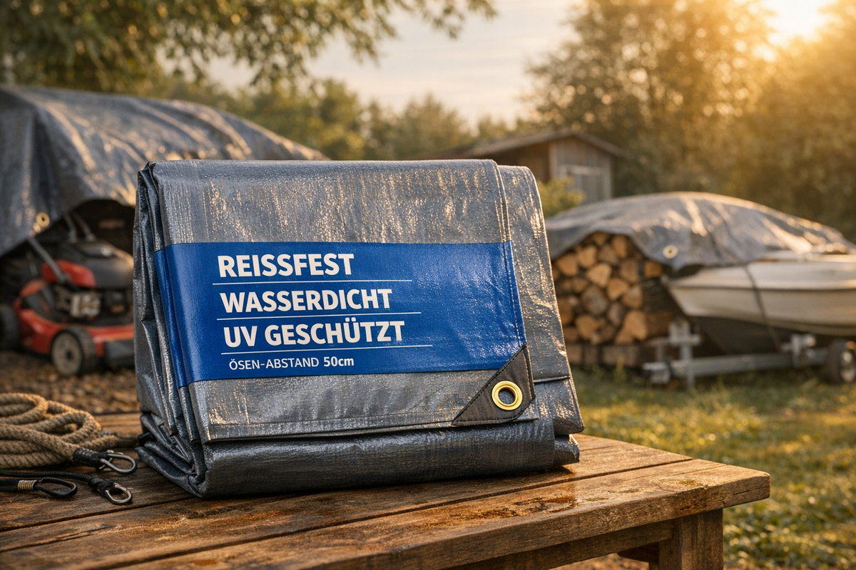 Abdeckplane 1000x800 cm Grau | Schnäppchenmarkt Raum Ingolstadt